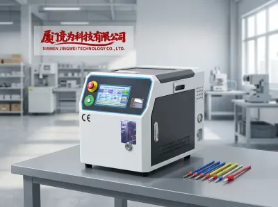 Mesin Penanggalkan dan Crimping Ferrule Automatik dengan Fungsi Memulas JW-0.3-16MM2 - Mesin Kelim Separuh Auto