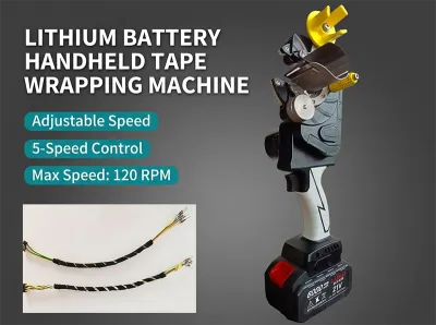 Mesin Pembalut Pita Kabel Tanpa Wayar AT-101 Thumb