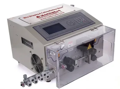 Mesin Pelucutan Pemotong Wayar Automatik 25mm² WPM-MAX2-25 - Mesin Penjalur Wayar Automatik