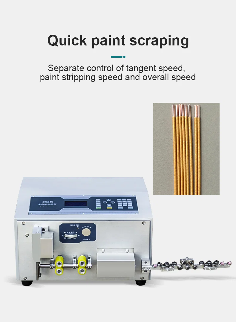 Enameled wire stripping cutting machine, Enameled Wire Skin Peeling Machine, 6 Mm Square Yarn Wire Skin Remove, Enameled Wire Paint Remove Equipment Enameled wire stripping cutting machine, Enameled Wire Skin Peeling Machine, 6 Mm Square Yarn Wire Skin Remove, Enameled Wire Paint Remove Equipment