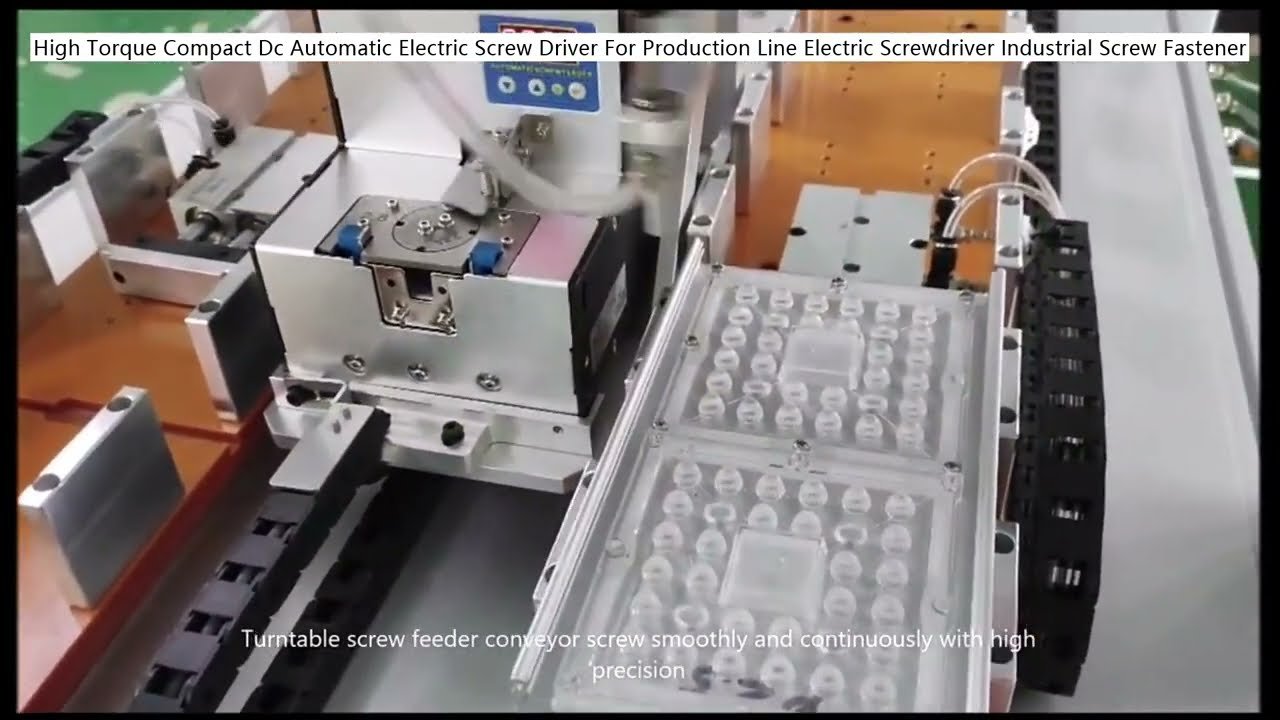 Pemutar Skru Elektrik Automatik DC Tork Tinggi untuk Barisan Pengeluaran
