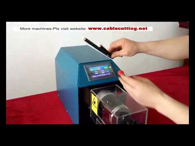 Mesin Penanggalkan Kabel Koaksial Automatik Boleh Aturcara - Tingkatkan Kecekapan Pengeluaran