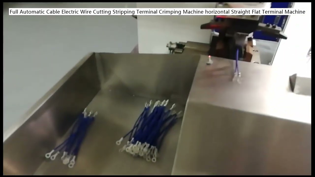 Mesin Automatik Penuh Potong & Nyahhujung Kabel & Crimp Terminal – Tingkatkan Kecekapan Kilang