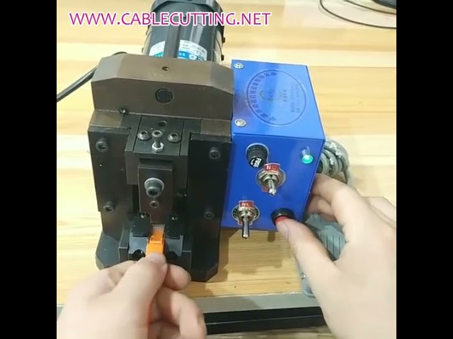 Mesin Crimping Automatik, Kepala Kristal & Kabel | Peralatan Perindustrian