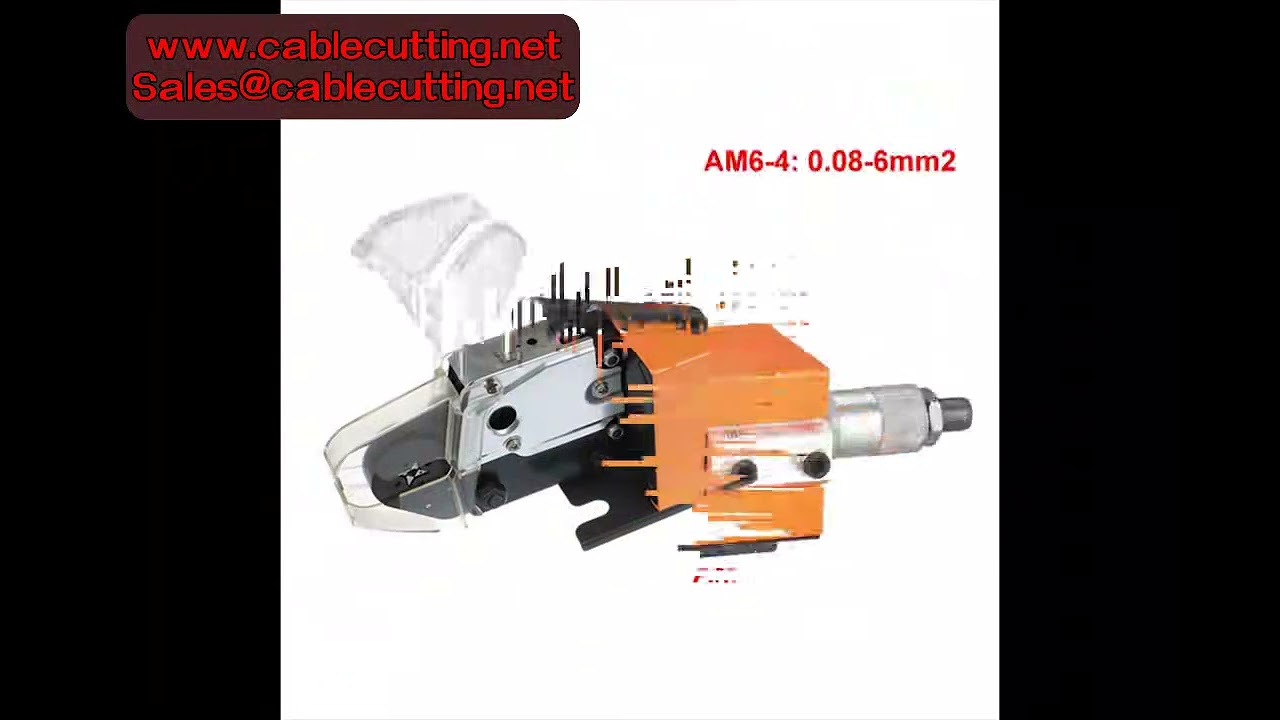 Mesin Crimp Pneumatik AM6 untuk Kabel Persegi 0.08-6 mm² – Sambungan Fleksibel Tepat