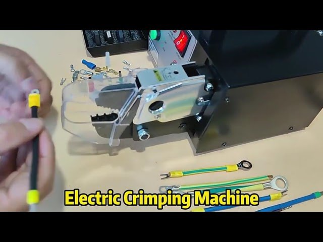 Mesin Crimping Elektrik RCCN – Terminal Tekan Sejuk Jenis Bulat-O dan Y untuk Peralatan Elektronik