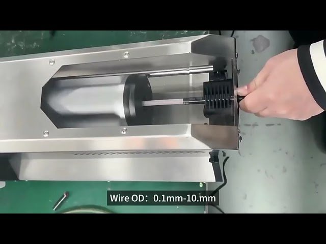 Mesin Penanggalkan Kabel Koaksial 9 Lapisan 10mm – Automatik & Tepat