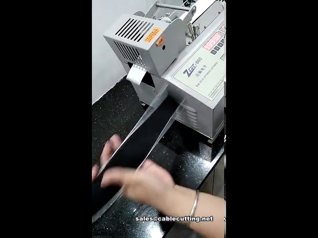 Mesin Pemotong Velcro Automatik & Pemotong Velcro Gam Berketepatan Tinggi