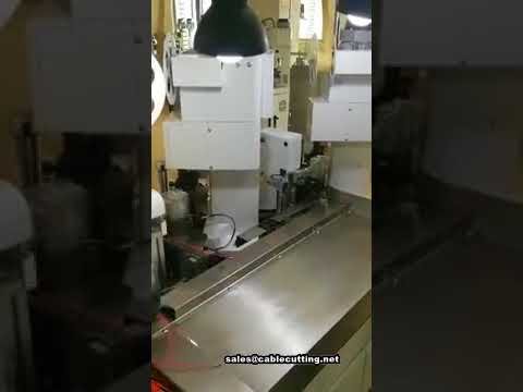 Mesin Crimping Terminal 3 Kepala Automatik Penuh - Potong, Buang Insulasi, Crimp Wayar