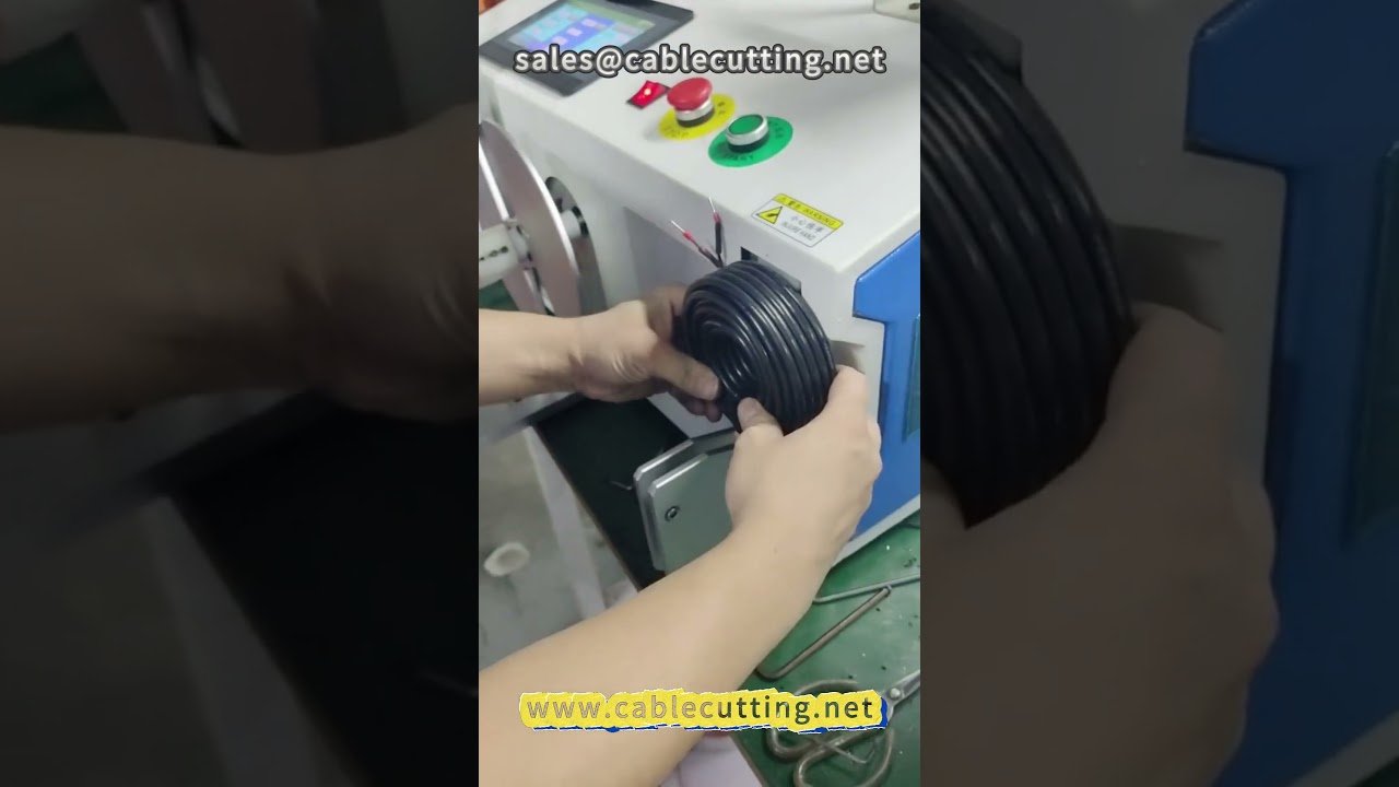Mesin Penggulung Wayar 70 | Automasi Pemprosesan Wayar & Harness
