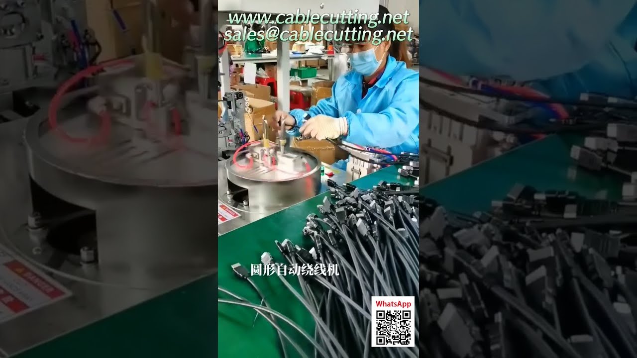 Klip Motivasi: Mesin Pemotong Wayar Automatik di Kilang Jentera