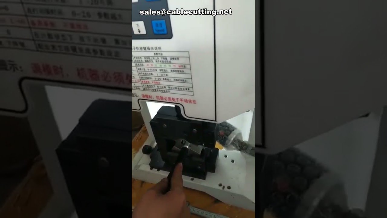 Mesin Crimping Terminal Servo 8 Tan - Muat Wayar Maks 60mm²