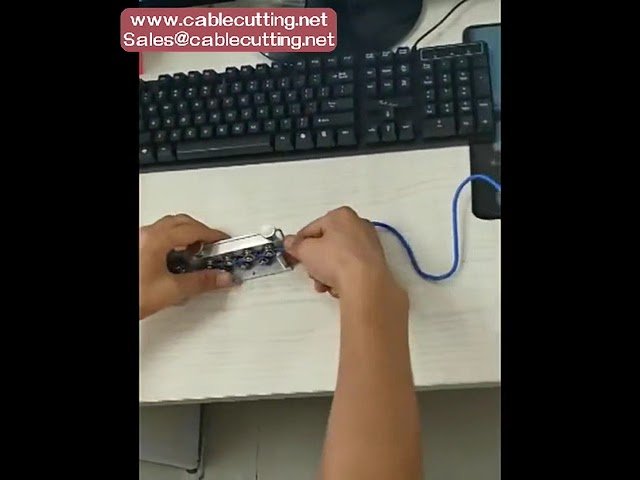 Pelurus Kawat Dua Baris atau Satu Baris dengan Roda untuk Mesin Pengupas Wayar SWT