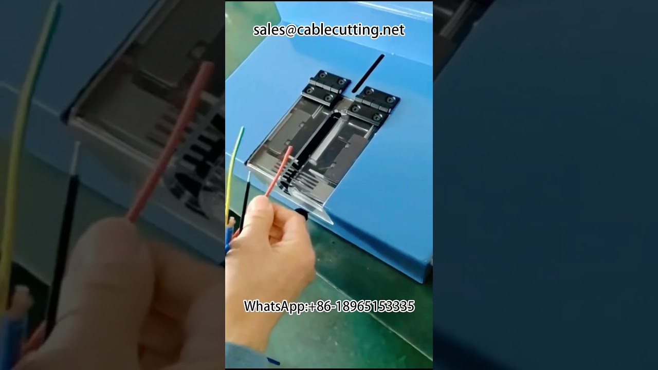 Mesin Kupas Wayar Pneumatik Tulen - Tanpa Elektrik, Saiz Wayar Universal