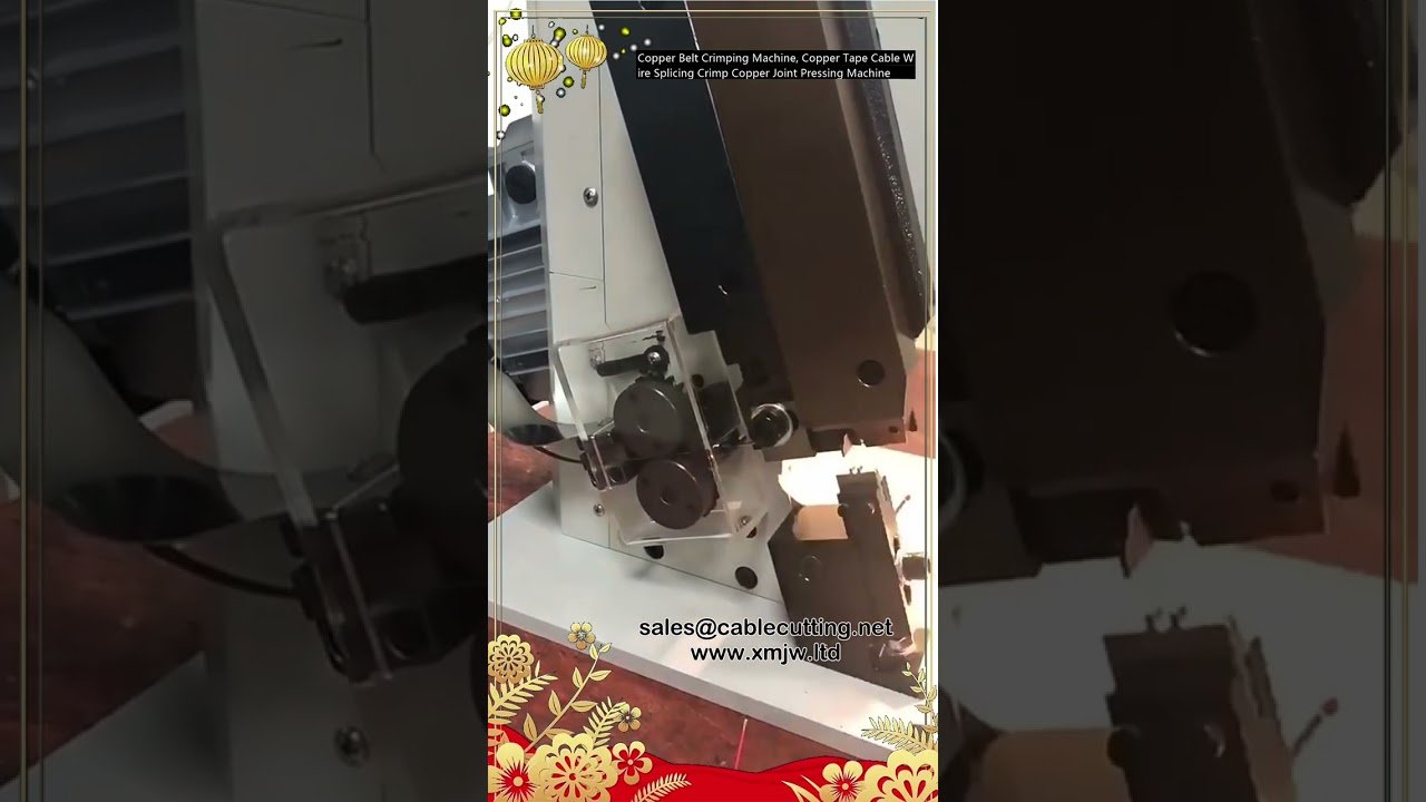 Mesin Crimping Tali Pinggang Tembaga untuk Penyambungan Kabel & Penekanan Sendi Tembaga