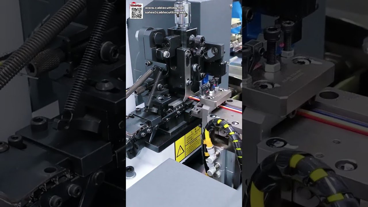 Mesin Crimping Terminal Automatik Berketepatan Tinggi, Berkelajuan Tinggi, Cekap Tinggi