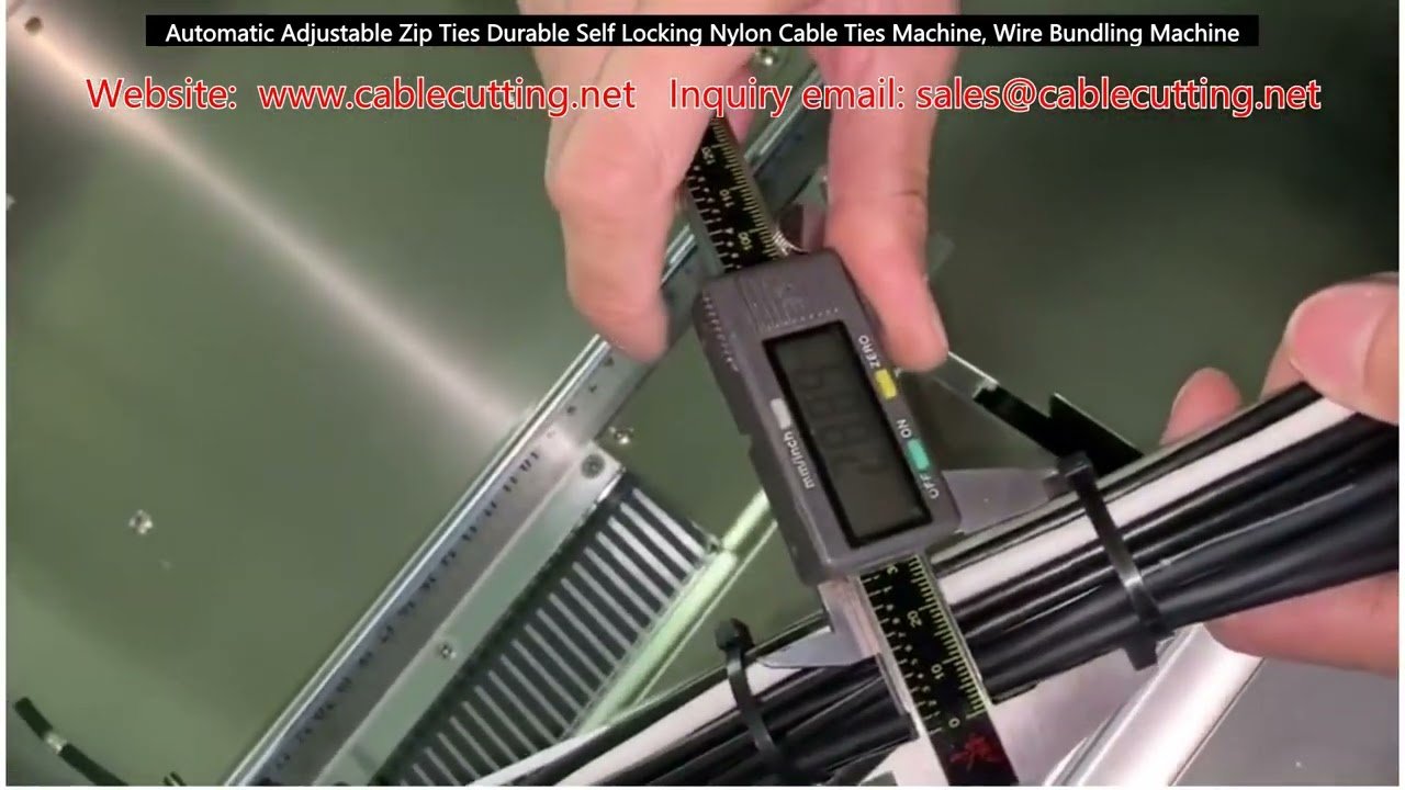 Mesin Pengikat Kabel Automatik Boleh Laras - Pengikat Nilon Kunci Sendiri Tahan Lasak