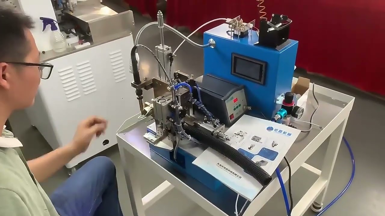 Mesin Pematerian Semi Automatik - Fungsi Stripping dan Welding Dalam Satu Mesin