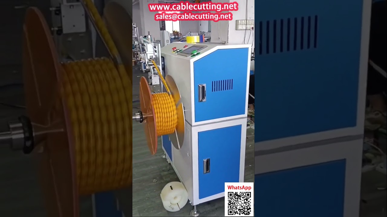 Mesin Penggulung Hos dan Paip Automatik dengan Meter Panjang - Efisien untuk Pembungkusan Industri