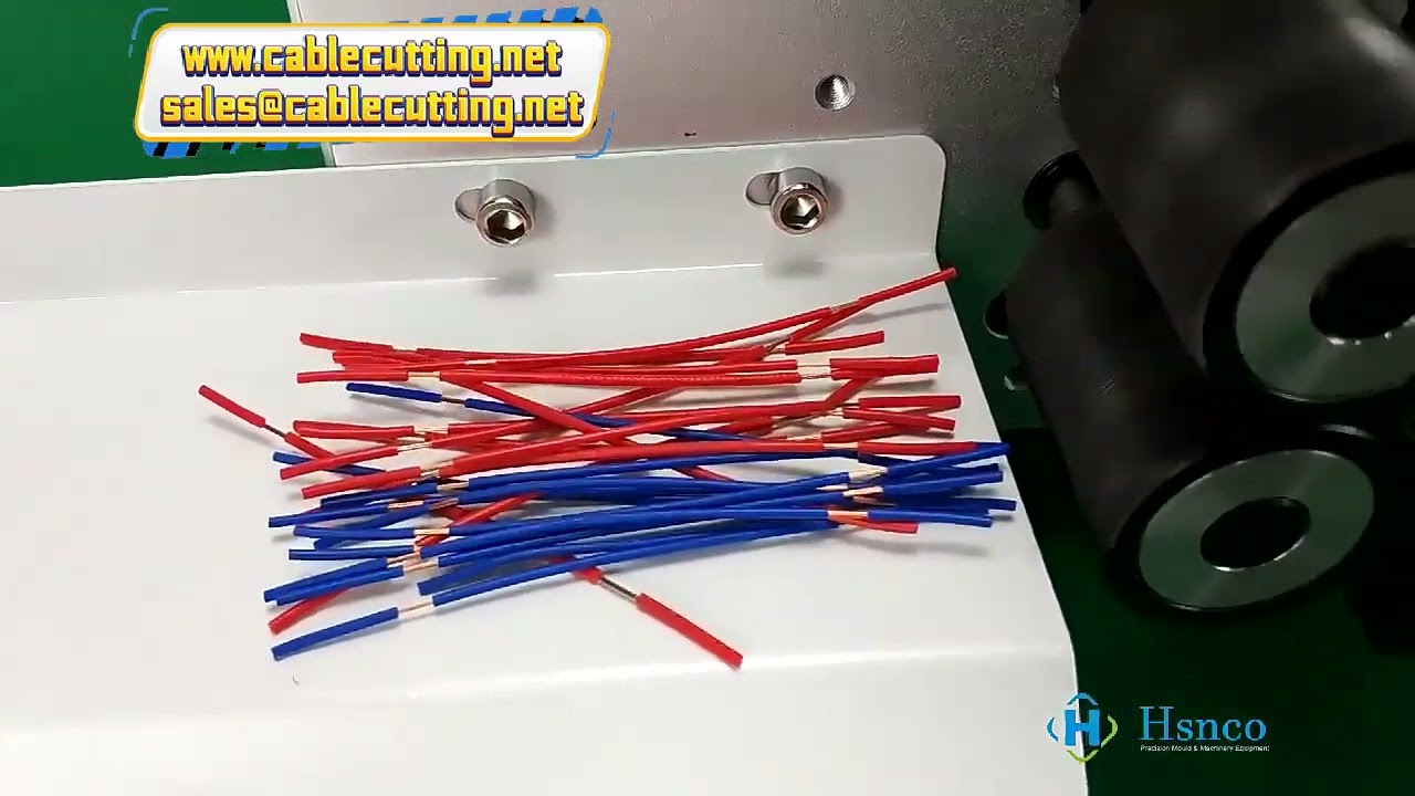 Mesin Pemotong & Kupas Kabel Wayar 2-5mm² dengan Bilah Karbida Tungsten