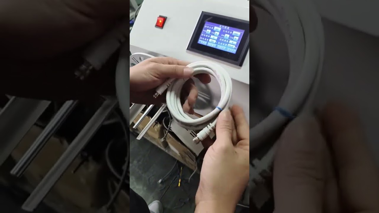 Mesin Penggulung & Pengikat Wayar Cepat untuk Kabel Rangkaian dan Lain-lain