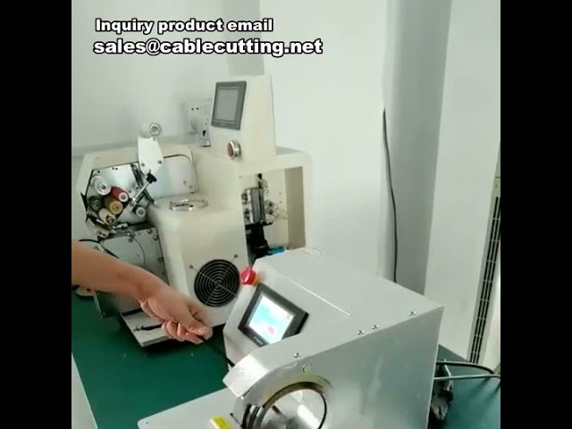 Mesin Pembalut Pita Automatik & Penggulung Wayar Abah-abah – Tingkatkan Kecekapan Pengeluaran