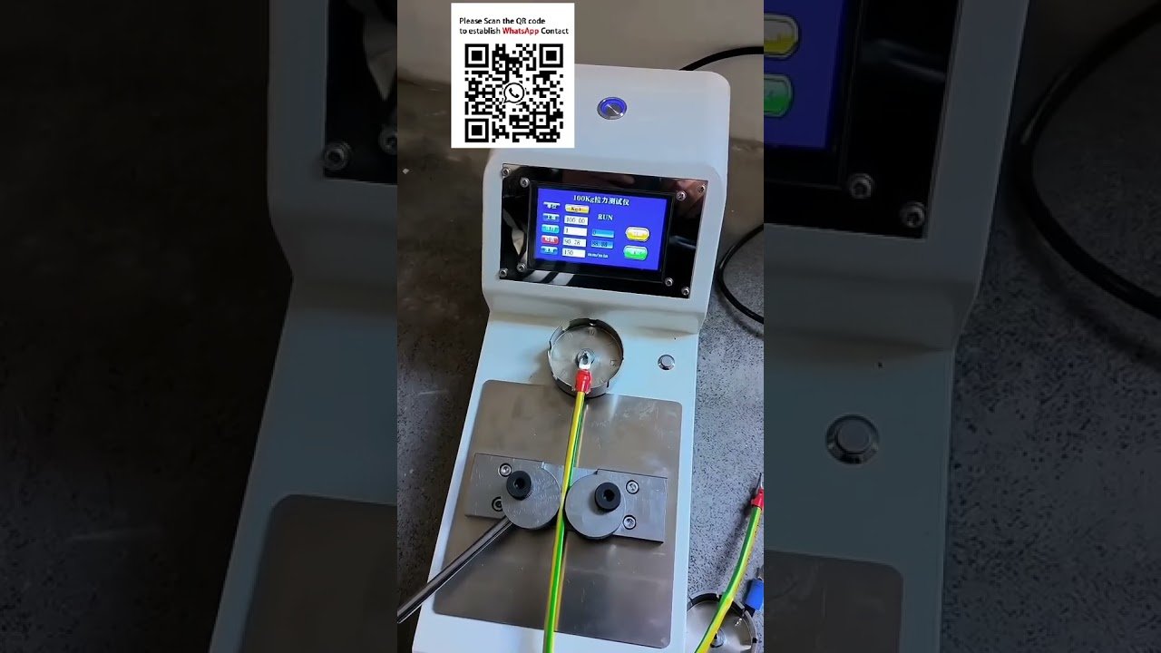 Penguji Daya Tarik Elektrik 100kg Kapasiti – Peralatan Kawalan Kualiti Terbaik