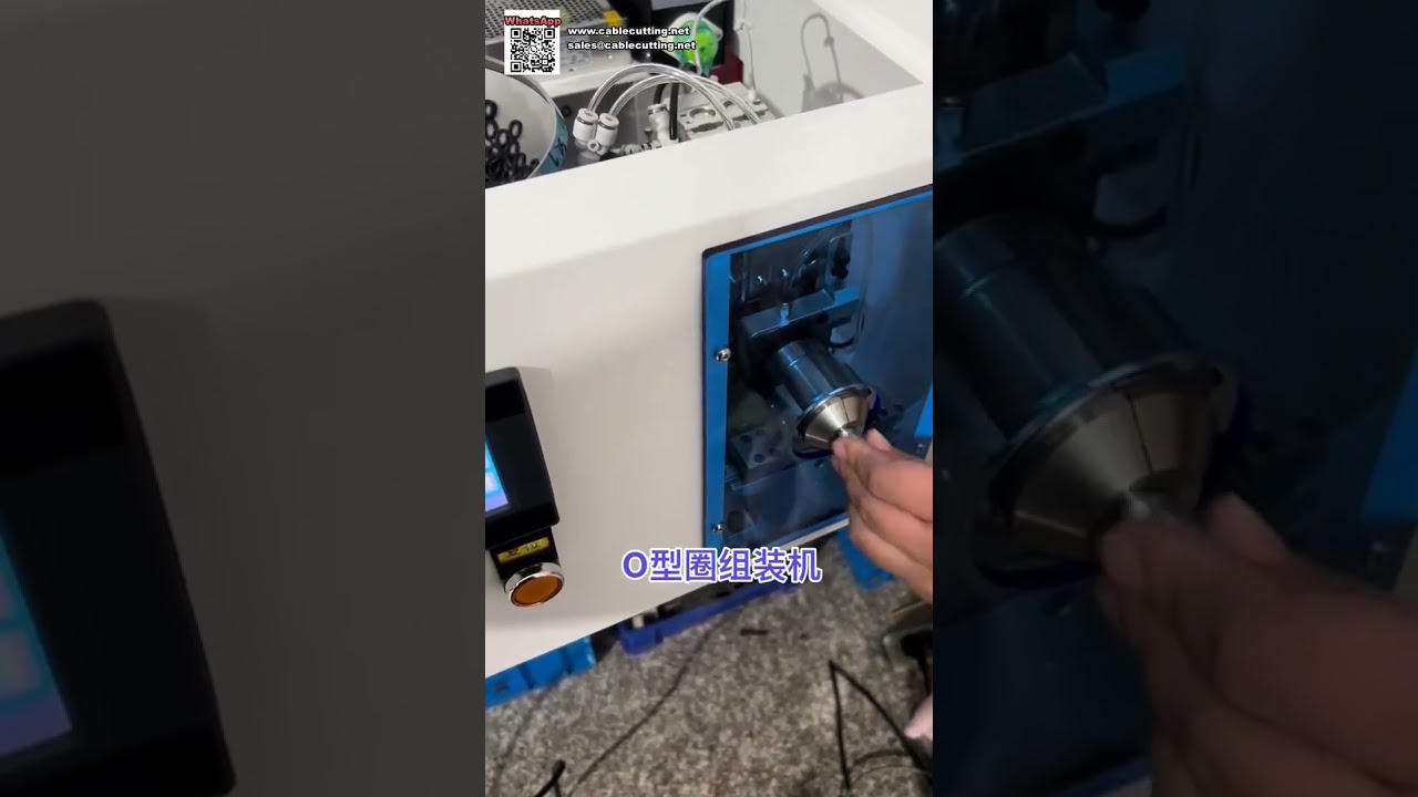 Mesin Pemasangan O Ring Automatik Ultra Pantas untuk Pengeluaran Komponen Pengedap