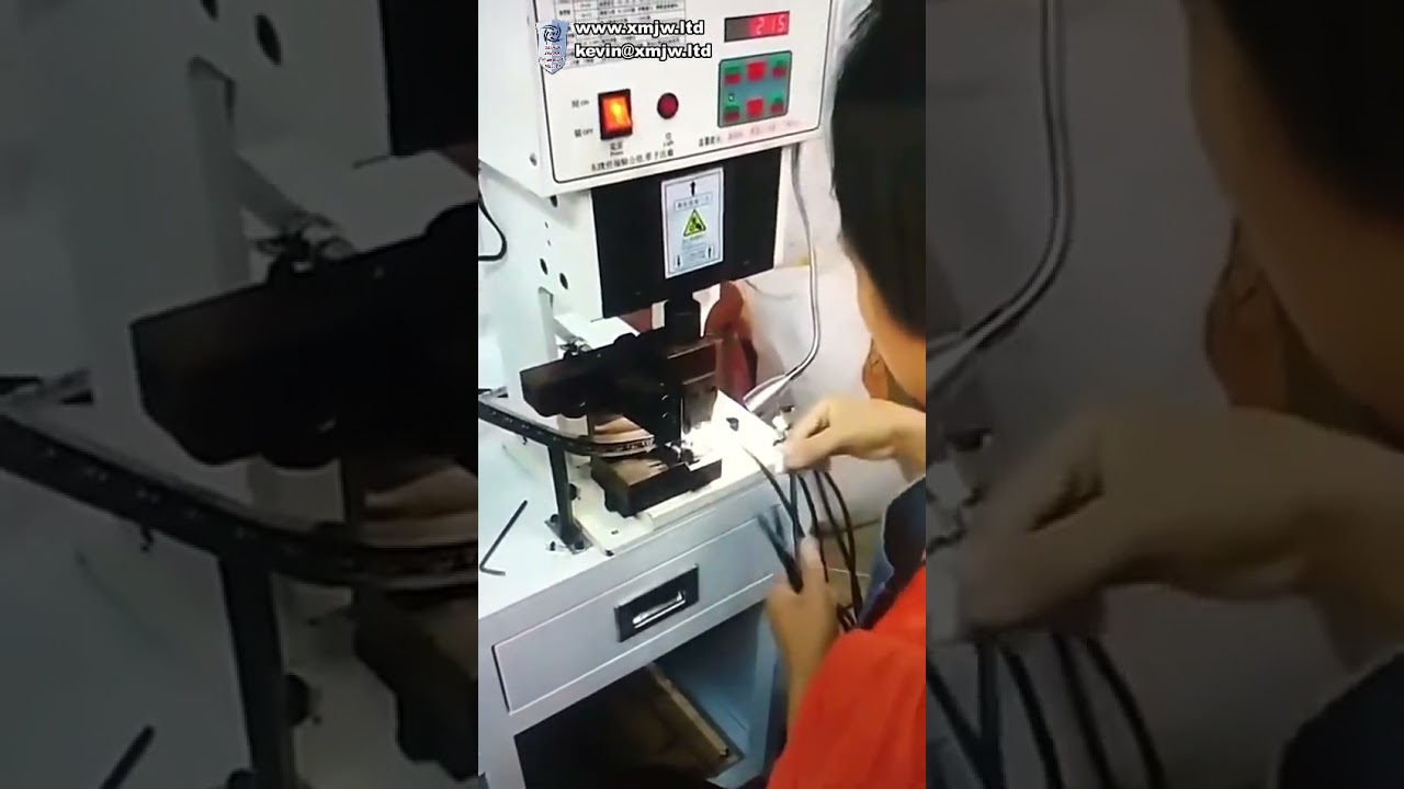 Mesin Crimping Terminal Automatik 60T - Padat, Umpan Sisi, Super Senyap untuk Gelang Wayar