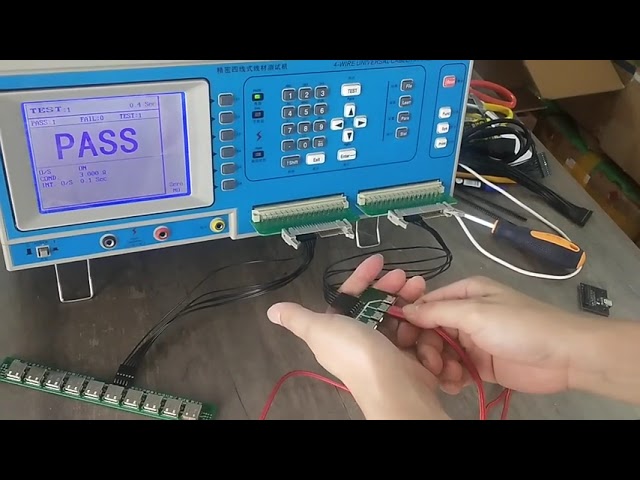 Mesin Ujian Kabel Automatik | Penguji Kabel Data & Abah-Abah Wayar Pelbagai Langkah, Stok Kilang