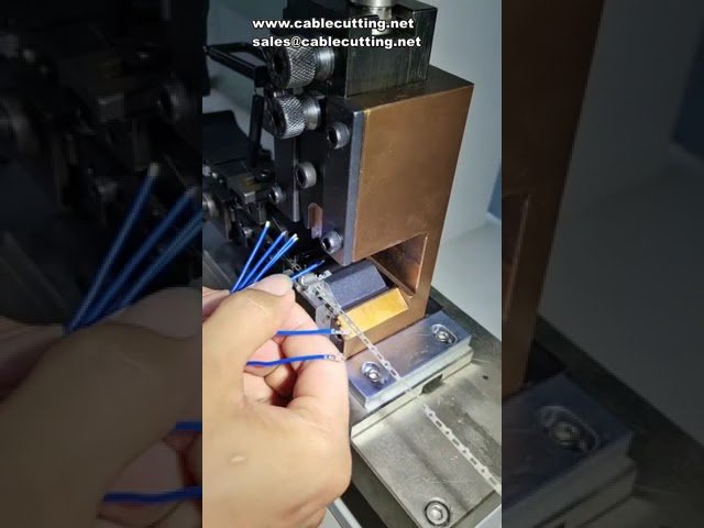 Mesin Crimping Wayar Elektrik 2 Tan | Mesin Crimping Terminal Semi-Automatik JST & Euro