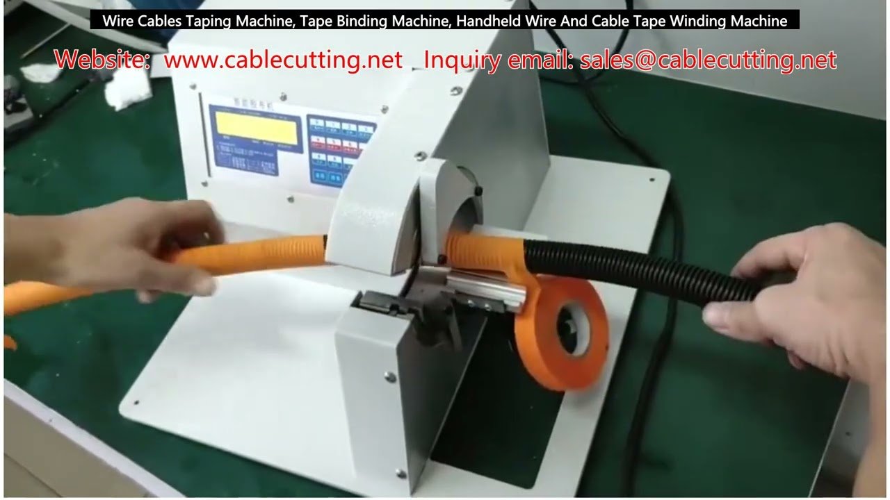 Mesin Pembalut Kabel Tangan & Kabel: Alat Pemutar Tape Automatik Paling Efisien