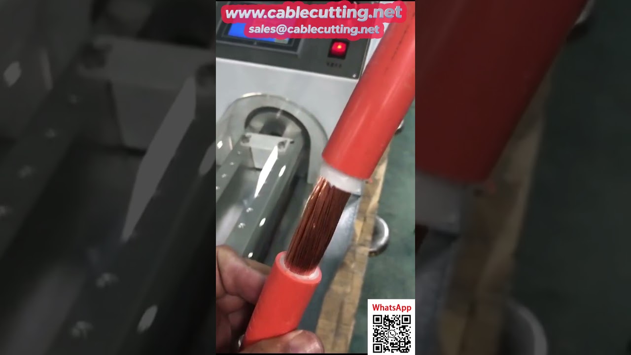 Mesin Pengupas Kabel Berbilah Putar untuk Kabel Tenaga Baharu