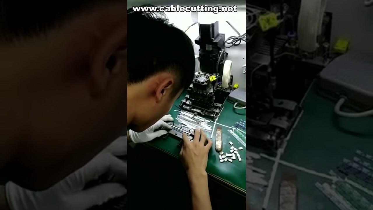 Mesin Pematerian Bar Panas & Denyut untuk Pemprosesan Wayar Dua Sisi Automatik
