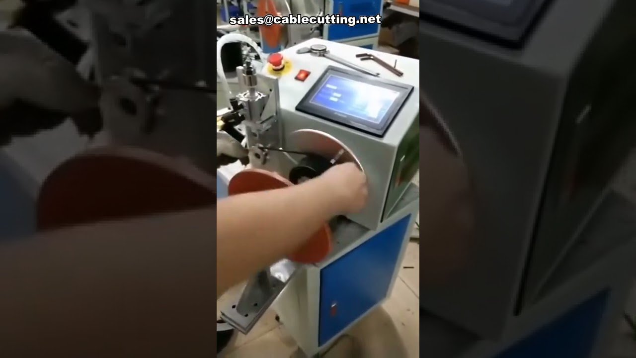 Mesin Gulung Kabel Kecil dengan Fungsi Kemasan - Pengatur Kabel Automatik