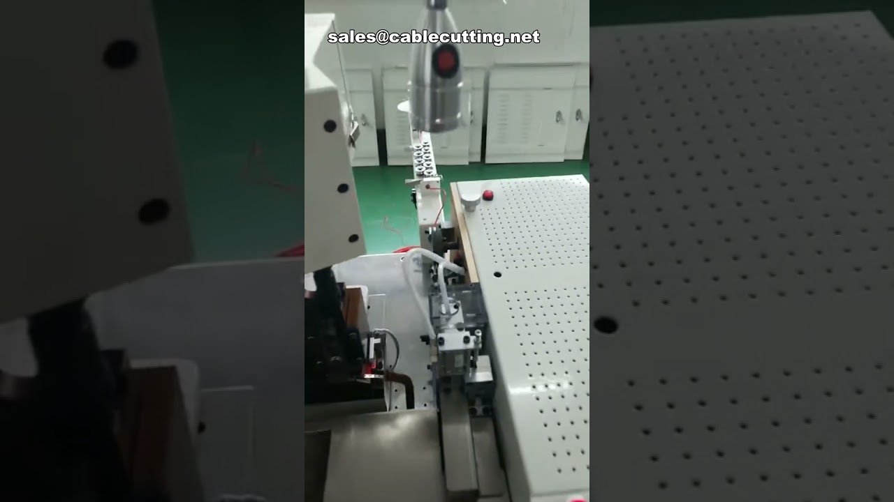 Mesin Crimping Terminal Kabel Data Micro USB Automatik Penuh