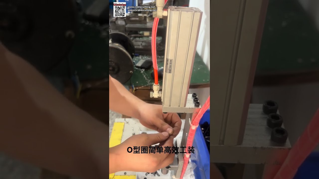Mesin Pemasangan O-Ring Automatik dan Peralatan Acuan Cincin Pengedap Ketepatan