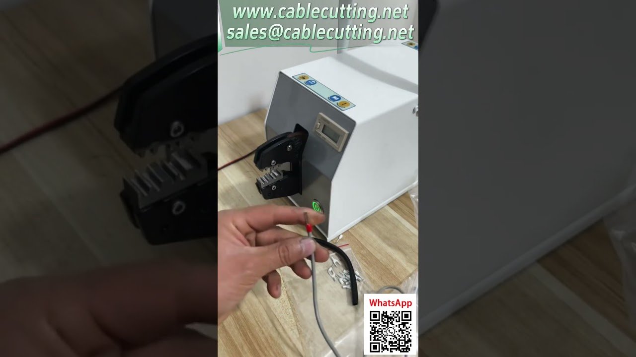 Mesin Crimping Elektrik - Acuan Tersuai untuk Terminal Tiub & Terminal Kosong #AlatProfesional
