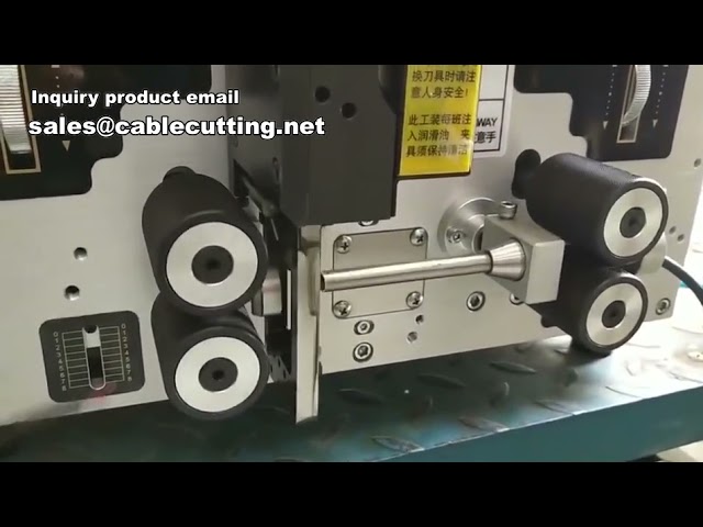 Mesin Pemotong dan Penanggal Kawat Automatik | Penanggal Jaket Kabel & Peralatan Pemprosesan Wayar