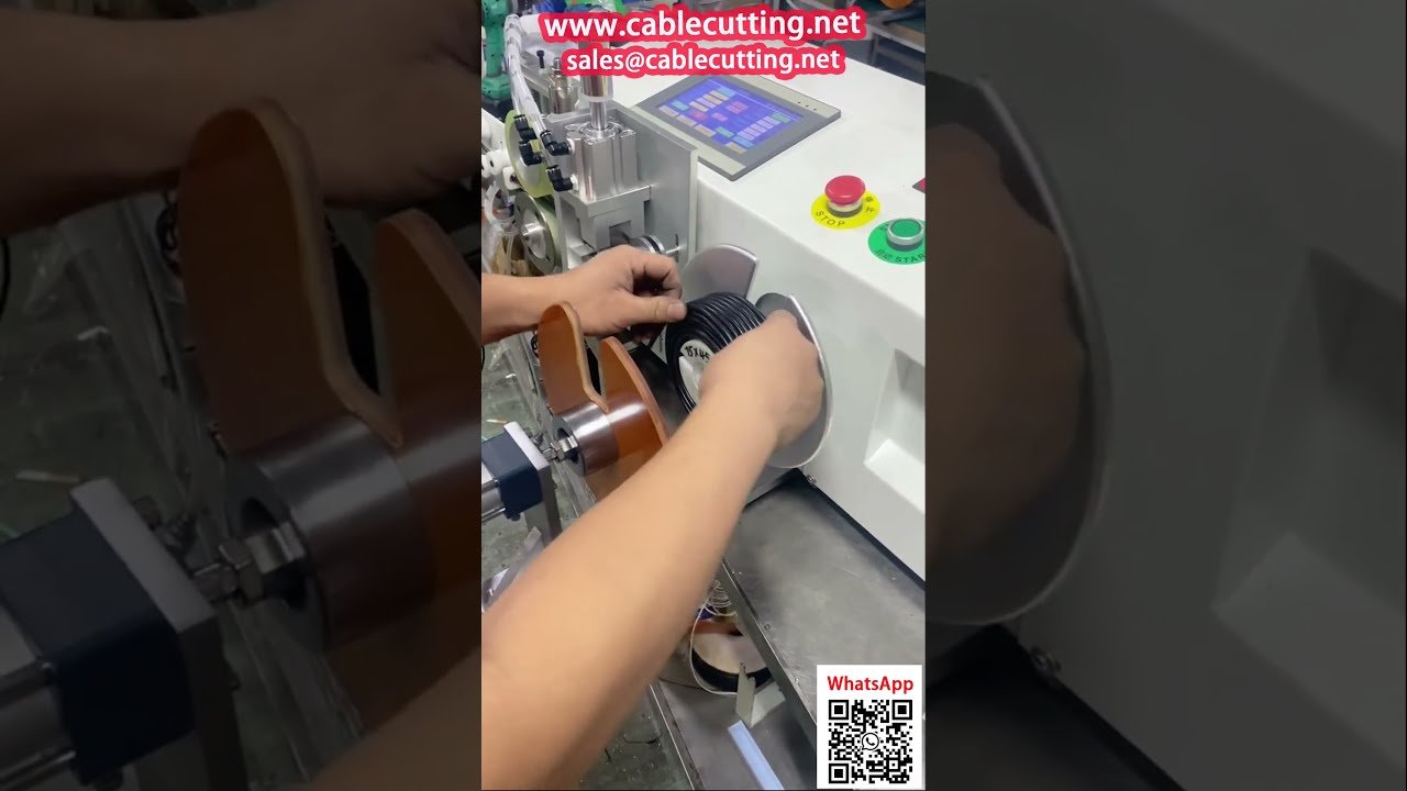 Mesin Penggulung dan Pengikat Kabel Automatik dengan Kaunter - Untuk Gelung Besar dan Kecil