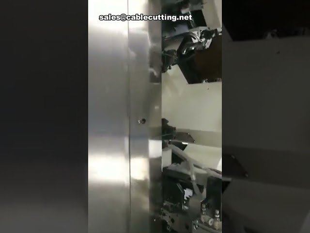 Mesin Crimping Terminal Automatik: Potong, Kupas, dan Crimp Dua Wayar Tiga Hujung dengan Efisien