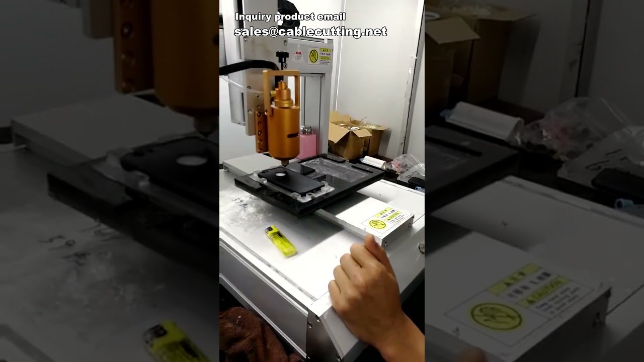 Mesin Dispenser Gam Silikon 3 Paksi Mini untuk Komponen Tunggal, 300ml, Automatik