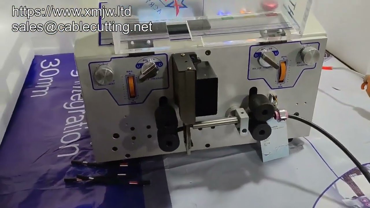 Mesin Penanggal & Pemotong Wayar Automatik - Pemprosesan Kabel Tembaga Skrap & Wayar Komputer