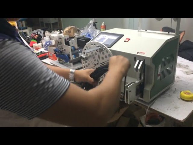 Mesin Penggulung dan Pengikat Gegelung Kabel Automatik WPM-212C