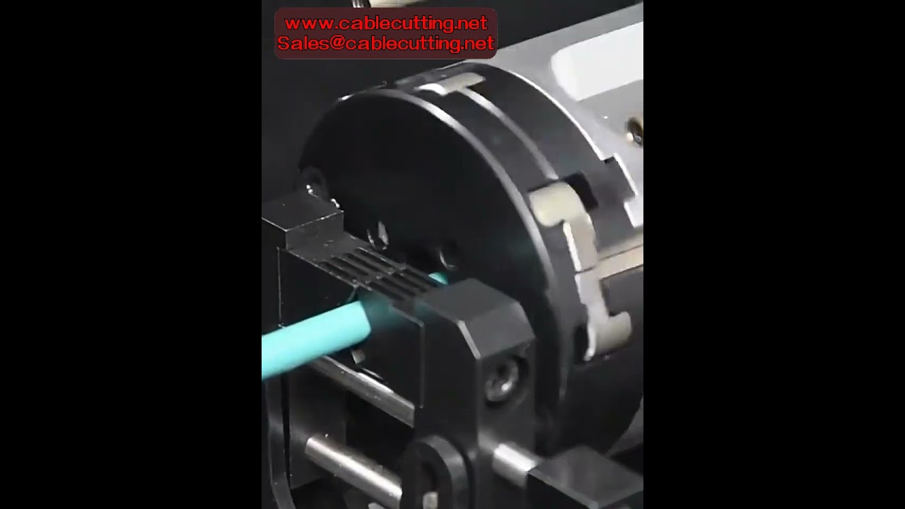 Mesin Pengupas Kabel Koaksial RG59 Automatik – 3mm hingga 15mm, Pemotong Berputar