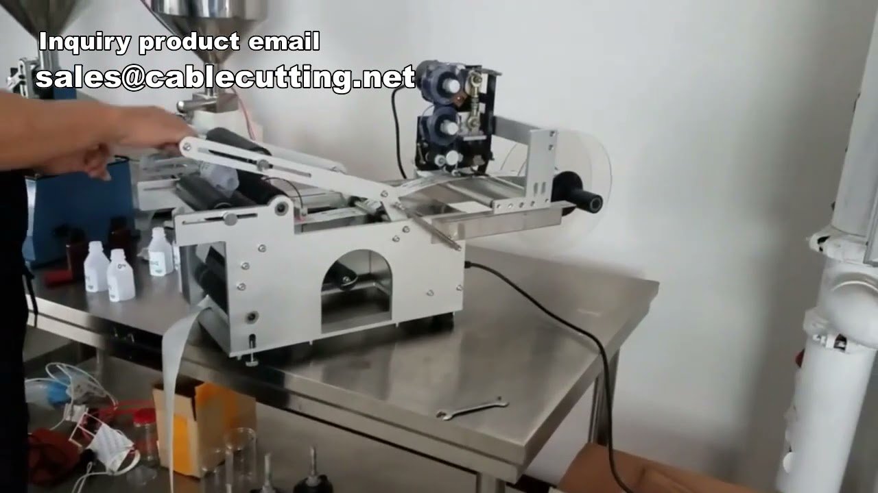 Mesin Label Semi Automatik & Permukaan Rata - Efisien untuk Pembungkusan