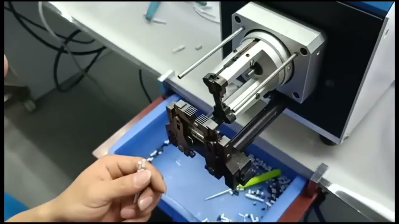Mesin Penanggal Kabel Koaksial Semi-Auto untuk RG58 & RG6