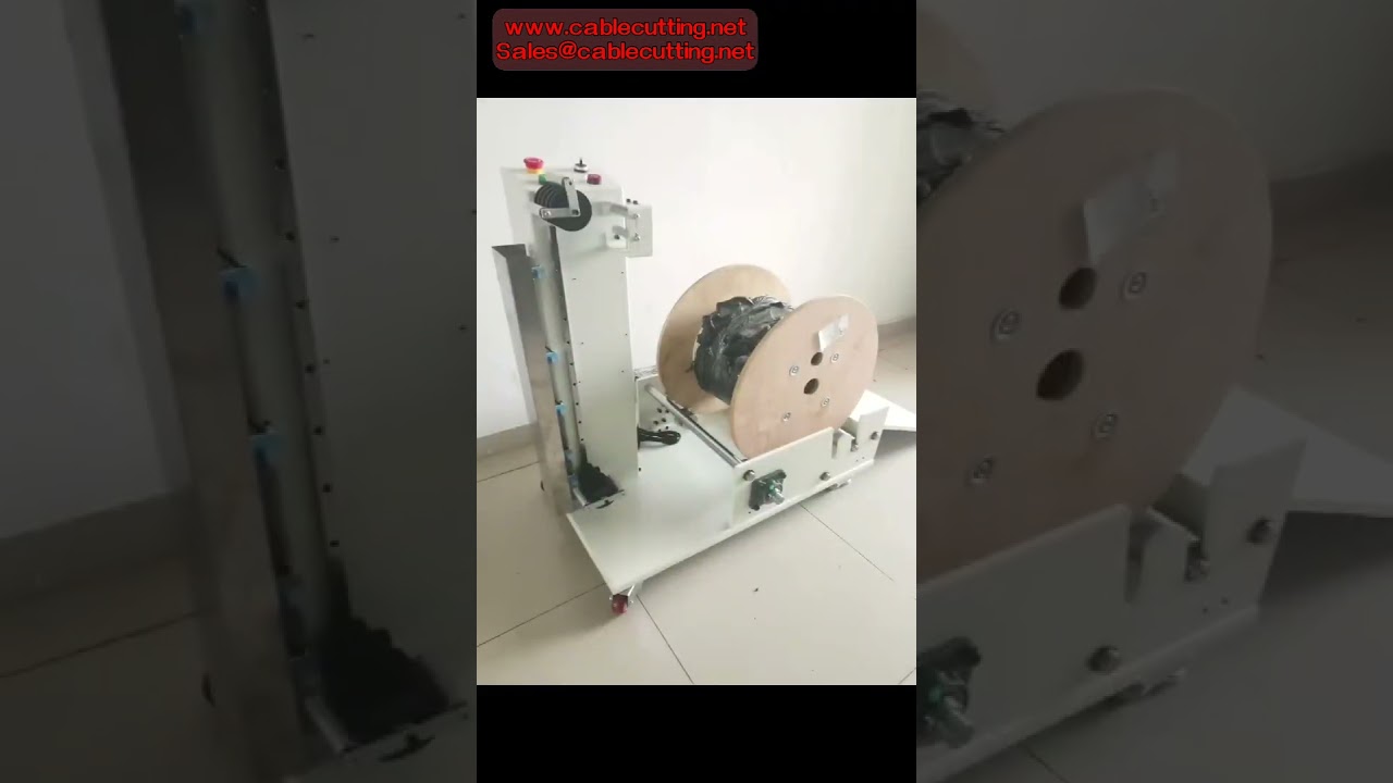 Mesin Suapan Dram Kabel Automatik 100KG - Penyuap Wayar Berkelajuan Tinggi