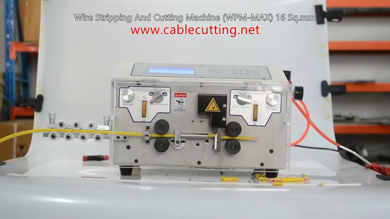 Mesin Kupas dan Potong Kabel Tugas Berat WPM-MAX 16mm² - Automatik Industri
