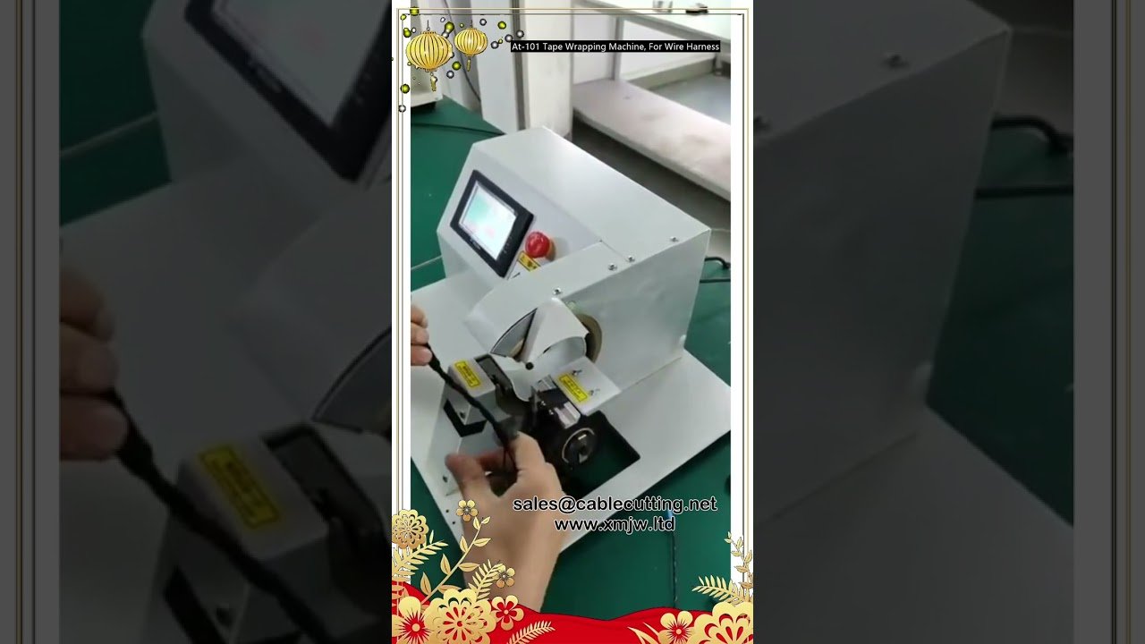 Mesin Pembalut Pita untuk Pendawaian Harness – Cekap dan Automatik